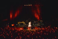 いずこねこ 2ndワンマンライブ「猫と煙と赤いカーテン」の様子。