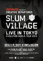 「GRAVIS presents Creative Departures」フライヤー
