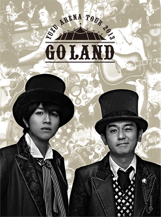 ゆず「LIVE FILMS GO LAND」ジャケット