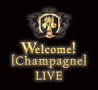 「Welcome![Champagne]LIVE」ロゴ