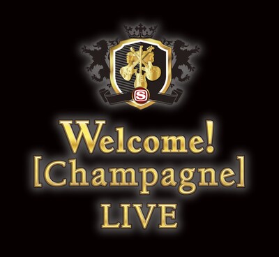 「Welcome![Champagne]」ロゴ