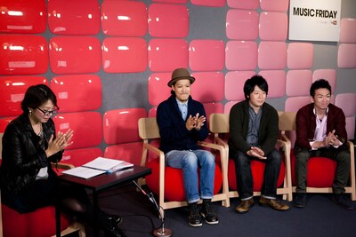 風味堂「MUSIC FRIDAY on Google+ | YouTube」出演時のトークの様子。