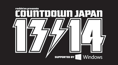 「COUNTDOWN JAPAN 13/14」ロゴ