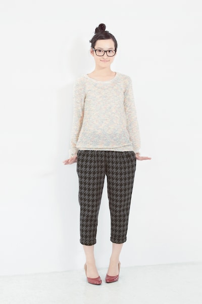 「haco.FACTORY」のモデルを務める松野莉奈。