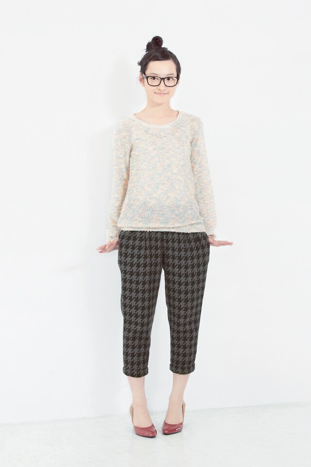 「haco.FACTORY」のモデルを務める松野莉奈。