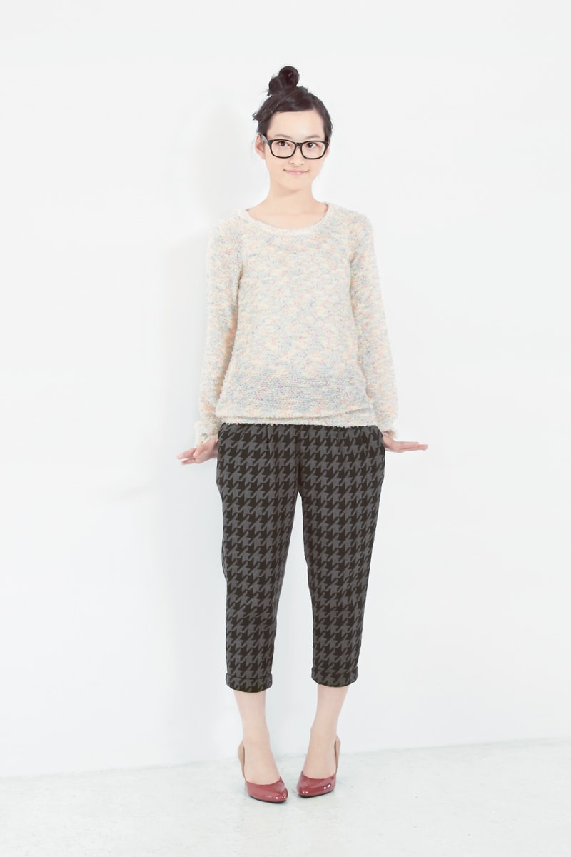 「haco.FACTORY」のモデルを務める松野莉奈。