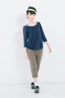 「haco.FACTORY」のモデルを務める松野莉奈。