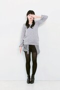 「haco.FACTORY」のモデルを務める松野莉奈。