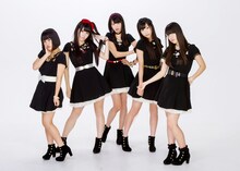 GALETTe。左から古森結衣、村山しほり、四島早紀、草野ののこ、保坂朱乃。