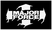 「MAJOR FORCE」25周年記念ロゴ