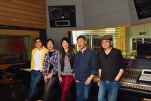 ひさびさにスタジオで顔を合わせた松任谷由実とキャラメル・ママ。