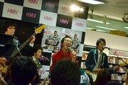 HMV札幌ステラプレイスでのイベントの様子。