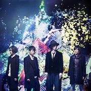 RADWIMPS。右から2番目が野田洋次郎。