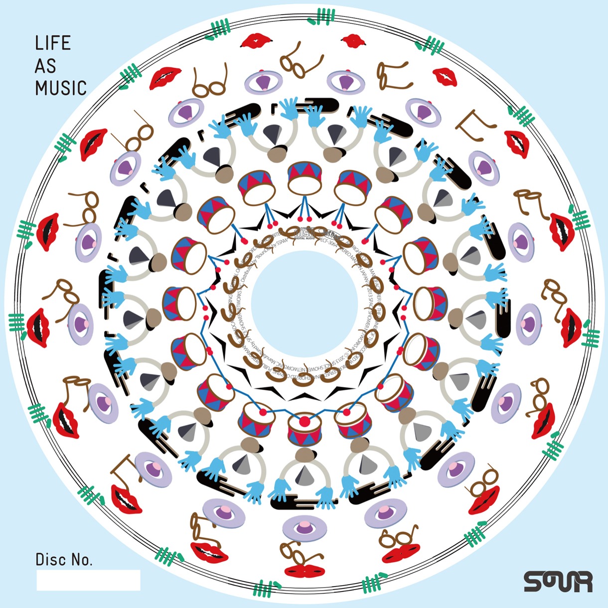 SOUR「LIFE AS MUSIC」ジャケット