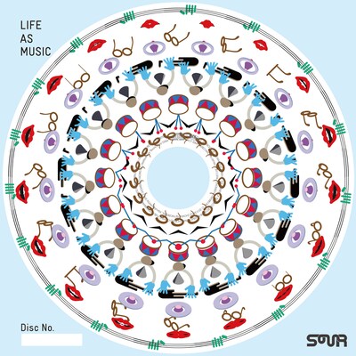 SOUR「LIFE AS MUSIC」ジャケット