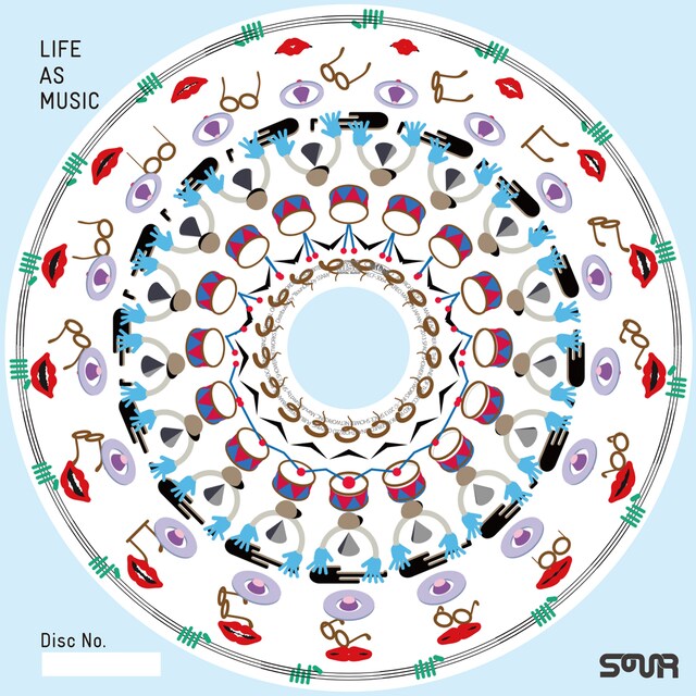 SOUR「LIFE AS MUSIC」ジャケット