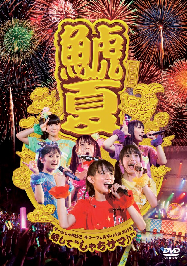 チームしゃちほこ「チームしゃちほこサマーフェスティバル 2013～略して“しゃちサマ♪”」DVD盤ジャケット