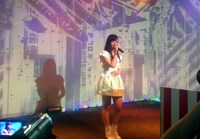 11月9日、2.5Dスタジオの2.5周年イベントにシークレット参加した東京女子流の小西彩乃。