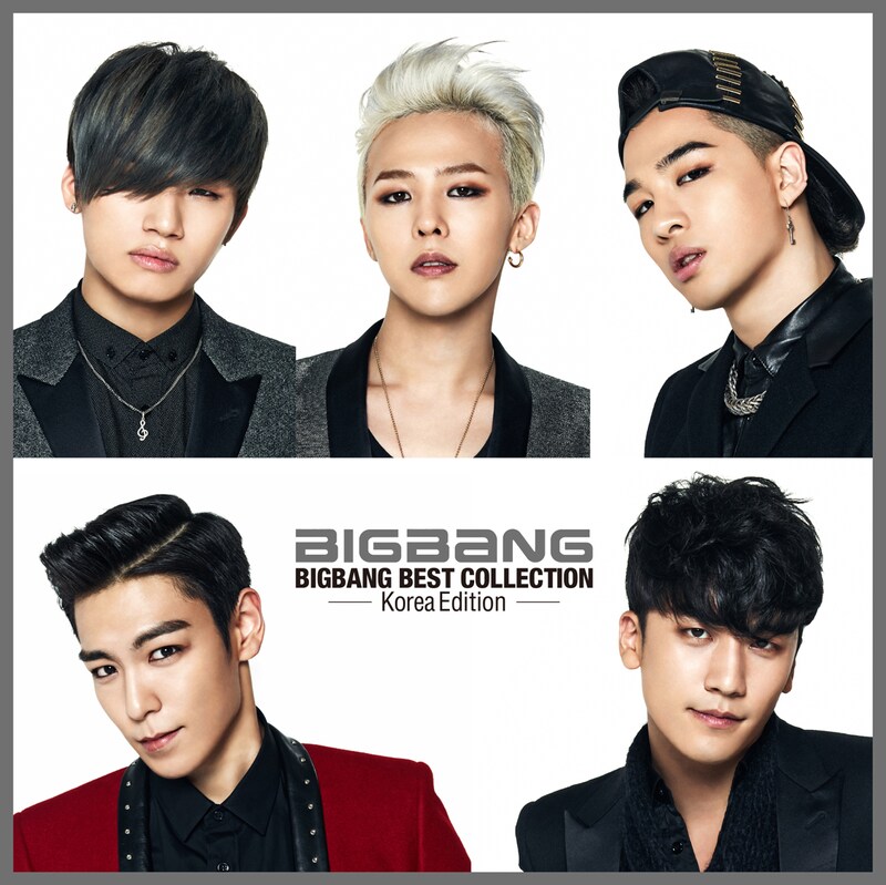 BIGBANG「BIGBANG BEST COLLECTION -Korea Edition-」配信ジャケット