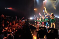 「チームしゃちほこ 2013秋のZeppZeppBLITZ」大阪公演第2部の様子。