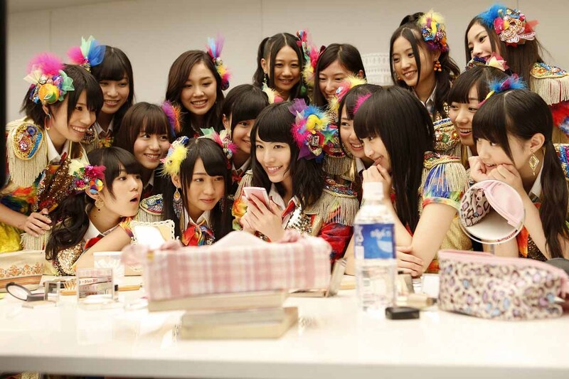 「SKE48 Passion For You」CM撮影の様子。 (c)AKS　(c)AIIA Corporation All Rights Reserved.