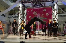 ユーキのバク転。