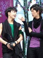 左からタクヤ、リョウガ。