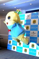 ユニバーサルミュージック訪問時のふなっしー。