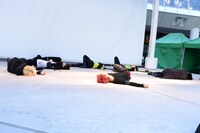 「Snow break」のエンディングの様子。