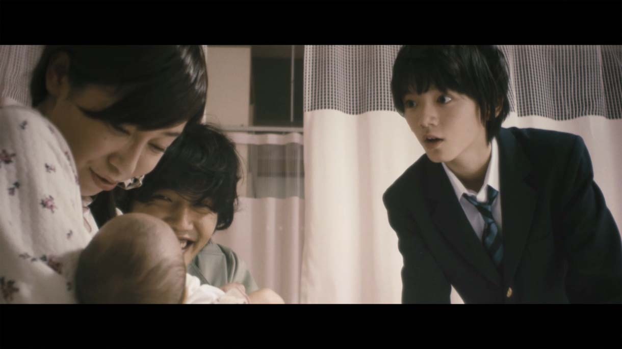 GReeeeN「僕らの物語」ビデオクリップのワンシーン。