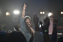 トミタ栞「MONSTER GIRL」PV撮影の様子。