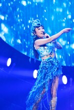 11月19日に神奈川・よこすか芸術劇場にて行われた松任谷由実の公開ゲネプロの様子。