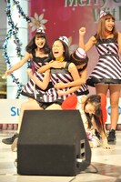 palet君島光輝を破り勝利の雄叫びをあげるPASSPO☆森詩織。