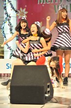 palet君島光輝を破り勝利の雄叫びをあげるPASSPO☆森詩織。