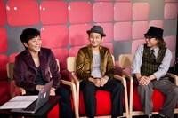 ポルノグラフィティ「MUSIC FRIDAY」出演時の様子。