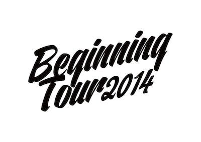 「REDLINE BEGINNING TOUR 2014」ロゴ
