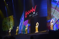 「ももいろクローバーZ JAPAN TOUR 2013 "GOUNN"」の様子。