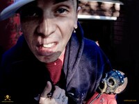 DJ Starscreamことシド・ウィルソン（Slipknot）。