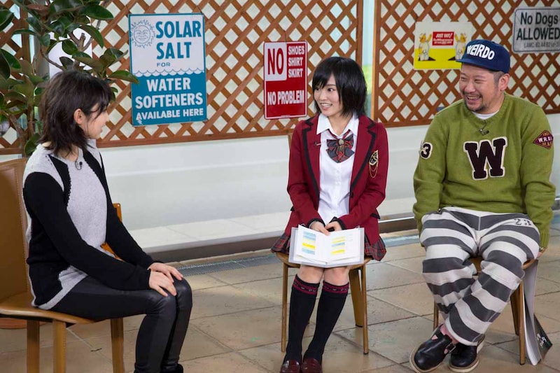 「M-姉's アップデート」のコーナーに出演した家入レオ。