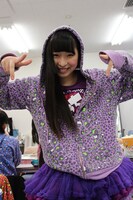 ラッパー気取りの大黒柚姫。