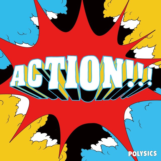 POLYSICS「ACTION!!!」ジャケット