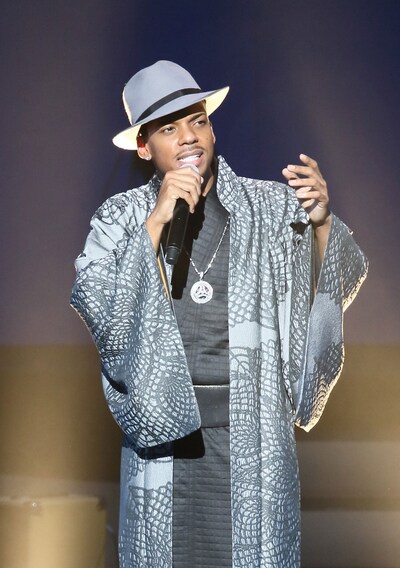 初の着物姿を披露したジェロ。