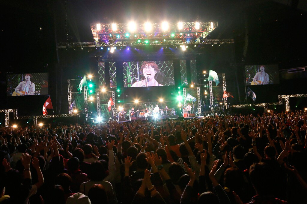 高橋優2013日本武道館「YOU CAN BREAK THE SILENCE IN BUDOKAN」の様子