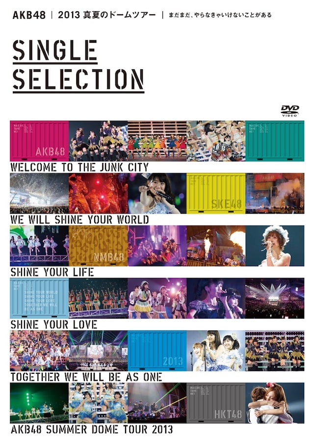 AKB48「AKB48 2013 真夏のドームツアー～まだまだ、やらなきゃいけないことがある～ SINGLE SELECTION」ジャケット