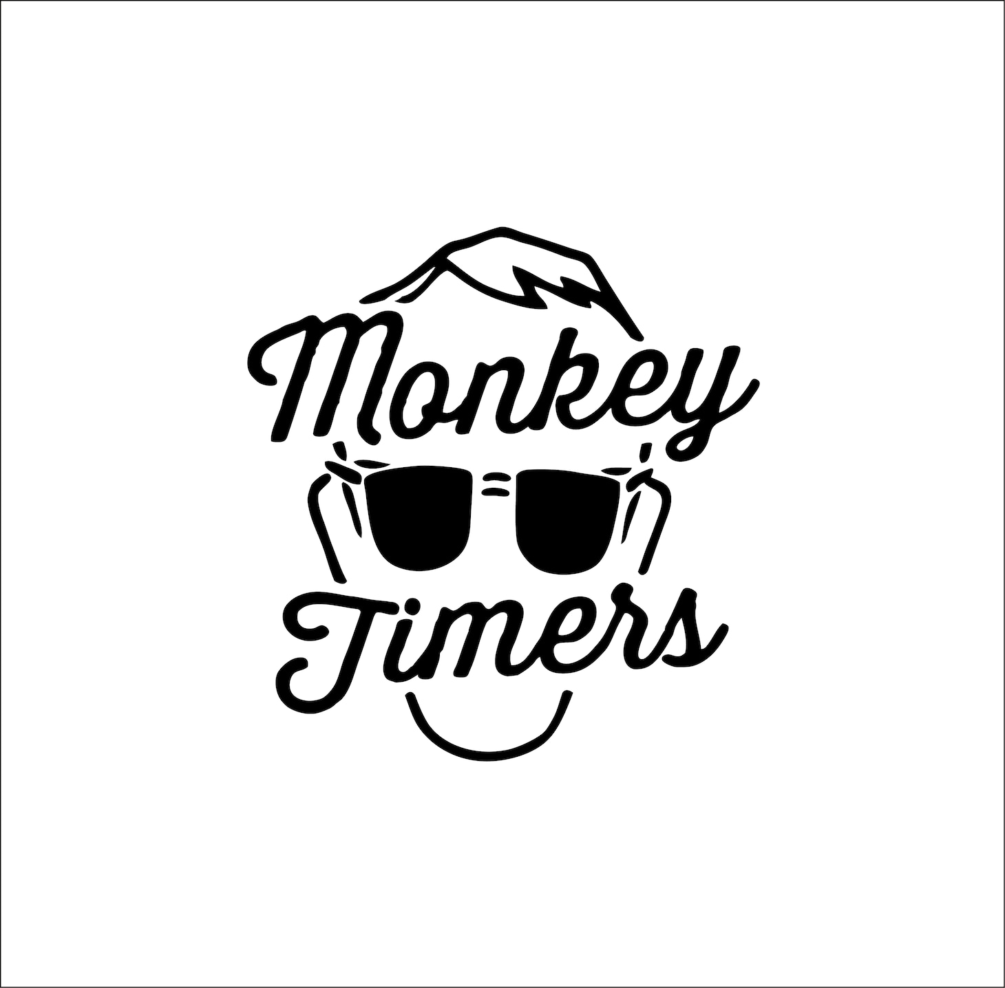 MONKEY TIMERS「MONK（inc.The Backwoods Remix）」ジャケット表