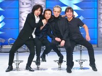 トーク収録後のエレファントカシマシ。