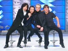 トーク収録後のエレファントカシマシ。