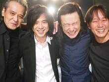 「あなたへ」収録後のエレファントカシマシ。