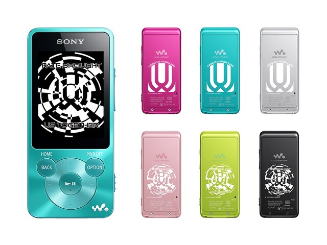 UVERworldモデルの「ウォークマン」Sシリーズデザイン。