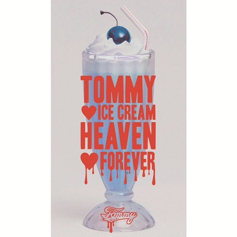 Tommy heavenly6「TOMMY ▽ ICE CREAM HEAVEN ▽ FOREVER」ジャケット（※▽はハートマーク）